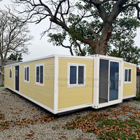 Casa Contenedor Portátil Prefabricada de Acero, Expandible, Modular, de 20 Pies, para Viviendas Pequeñas, Suministro del Fabricante