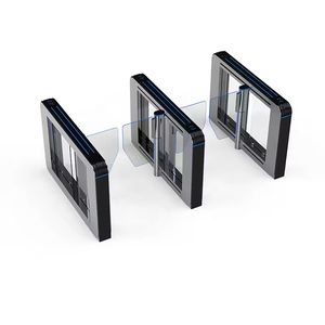 Nhà Máy Giá thép không gỉ Swing rào cản 2-cách lối vào lối ra tàu điện ngầm cổng baffle <span class=keywords><strong>turnstile</strong></span> cổng IP65 bảo vệ không chổi than - Product Image 2