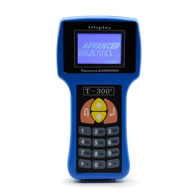 Blue T300 Key Programmer T300+ Auto Key Programmer Spanish Version T300 Chip Key Decoder