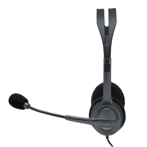 אוזניות Logitech H110/H111 חוטיות עם חיבור 3.5 מ\\\"מ, מיקרופון קולי עם הפחתת רעשים, תגובת תדרים 20 הרץ-20 קילו-הרץ, 100 דציבל - Product Image 2