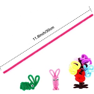 Limpiapipas de Chenilla de Alta Calidad, Coloridos, Hechos a Mano, 0.6*30cm, Material de Poliéster, Hechos en Guangdong, para el Día de la Madre - Product Image 6