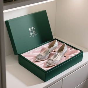 Boîte à chaussures en carton ondulé kraft personnalisée et emballage pour baskets, boîte pliable à fermeture automatique pour l'expédition - Product Image 3