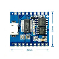 Module de lecteur vocal avec déclencheur E/S, contrôle par port série, téléchargement USB, module flash DY-SV17F, montage par soudure IC
