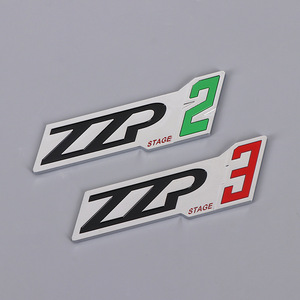 Emblème de voiture personnalisé Zecheng en ABS, 70 SS Ferrex chromé, pour décoration automobile - Product Image 2