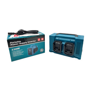 Alimentation portable mobile pour camping en plein air 330W LED, convertisseur 21V vers AC 220V, batterie lithium-ion, USB DC5V/12V - Product Image 3