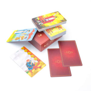 Cartes de Tarot Ryder étanches de haute qualité pour l'impression de cartes de Tarot pour <span class=keywords><strong>d</strong></span>ébutants avec boîte magnétique et <span class=keywords><strong>livret</strong></span> relié parfait - Product Image 4