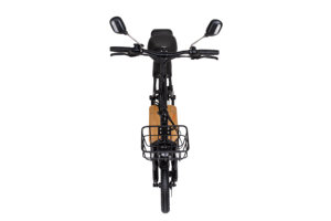 Trottinette électrique C1 Pro longue portée 100 km, 48V 26Ah, pliable, avec panier et siège, freins doubles, rétroviseurs réfléchissants, pour la ville et le campus - Product Image 5