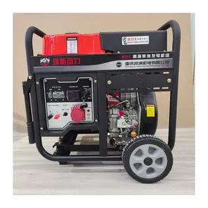 KN4000 Electrico Generador De Energia Fase Tunggal 10kW / 5kW Energi 8KW Tenaga Listrik Kecil Generator Diesel untuk Rumah