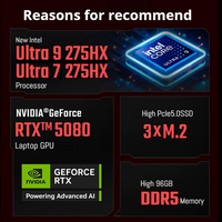 Laptop Gaming Nitro 17 Core Ultra9 275HX GeForce RTX 5080 16 Inci-2.5K 240HZ Harga Terjangkau Dapat Disesuaikan