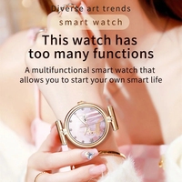Nouvelle montre connectée pour femme AK62, double bracelet, appels Bluetooth, moniteur de fréquence cardiaque, moniteur de pression artérielle, montre connectée pour femme