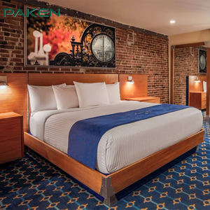 ชุดเฟอร์นิเจอร์ห้องนอนโรงแรมแบบครบวงจรหรูหราได้รับการปรับแต่ง - Product Image 1