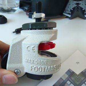 ล้อเลื่อนแบบมีแกนยึดสำหรับงานหนัก รุ่นฟุตมาสเตอร์ แบบมีเกลียว รับน้ำหนักได้ 250 กก. - Product Image 4