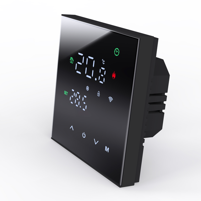 Tuya WiFi Smart Colorful Screen Thermostat Electric Floor Heating Water/Gas Boiler Temperature Controller