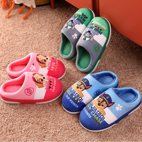 Adorables Chaussons d'Hiver en Coton Motif Animalier pour Enfants, Chaussures Chaudes Doublées en Coton pour Garçons et Filles
