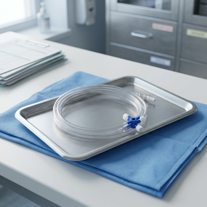Sterile 3 Way Stop Cock IV Extension Line Ethylene Oxide Sterilized Infusion Connector for Clinical and Hospital Use - Product Image 2