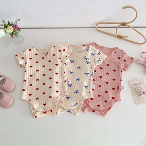 Combinaison en coton pour nouveau-né 2026, style européen et américain, tenue d'été pour la maison, une pièce - Product Image 2