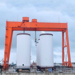 Grue extérieure résistante de portique de double poutre avec des machines de levage de moteur de noyau de chariot électrique de 100 tonnes pour l'utilisation extérieure - Product Image 5