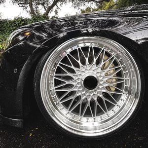 Jantes forgées Deep Dish 2 pièces pour BMW M2 M3 E90 G87 style Super <span class=keywords><strong>RS</strong></span> 17 18 19 pouces 5x120 5x112 5x114.3 4x100 Chrome - Product Image 2