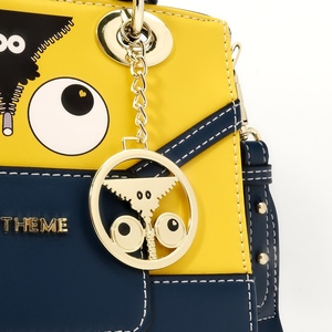 Bolso de mano de mujer con personaje de <span class=keywords><strong>Anime</strong></span> de dibujos animados, bolso cuadrado pequeño Retro a la moda, bolso cruzado de diseño 2659 # - Product Image 6