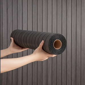 UDK现代不干胶3D木质泡沫格栅客厅或卧室背景墙防水墙贴厂家价格 - Product Image 4