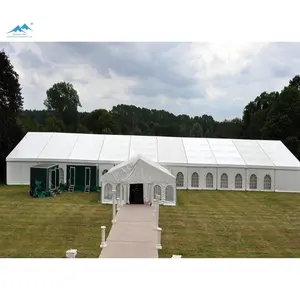 12M X 8M Bruiloft Feesttent Party Kerk Tent Met Venster Muren