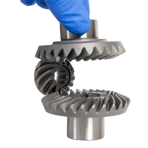 Klantspecifieke 20CrMnTi kegelwiel, spiraalkegelwiel, revolverkop, zwenkarm, freesmachine met machinegereedschapsonderdelen - Product Image 2