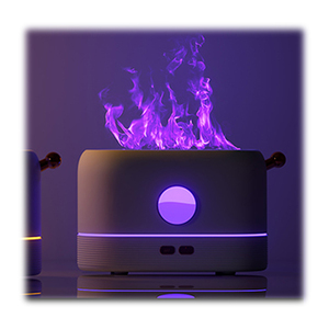 Kinscoter Usb Car Led Color Diffuseur Huil Essentiel 200Ml Scents Flame Humificador Aroma <strong>Diffuser</strong> - Product Image 1