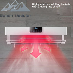 <span class=keywords><strong>Toallero</strong></span> Eléctrico Moderno Wayon con Control Táctil Inteligente, Temporizador y Ganchos para Baños de Lujo y Hoteles - Product Image 4