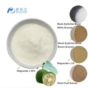 Poudre de mélange d'érythritol de fruit de moine organique en vrac d'approvisionnement de Novenzyme - Product Image 2