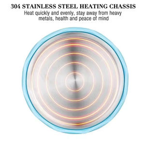 2L <b>Glass</b> <b>Electric</b> <b>Kettle</b> Stainless Steel Lid Base BPA Free Designed for Fast Heating Auto Shut Off Hot Water - Product Image 5