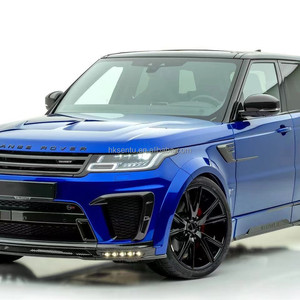 Kit carrosserie en fibre de carbone pour Range Rover Sport MSY, comprenant un diffuseur avant, un spoiler et un capot de style MSY. - Product Image 3