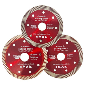 Lame de scie en porcelaine diamantée super mince de qualité industrielle de 4 pouces <span class=keywords><strong>Disque</strong></span> de coupe en céramique pour carreaux et coffret - Product Image 6