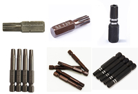 Pabrik Cina 50Mm Kepala Tunggal Torx T10 T15 T25 T27 T30 T40 Bit Obeng Magnetik
