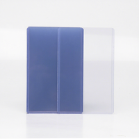Vente en gros de porte-cartes de collection minimalistes en plastique rigide 3x5, imprimés en sérigraphie, pour la protection de grandes photos et cartes sportives