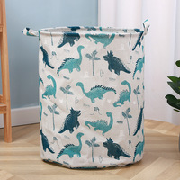 Sac de rangement de vêtements imprimé personnalisé panier à linge pliable en tissu de grande capacité pliable pour vêtements jouets