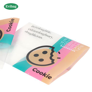 Sacs d'emballage personnalisés en plastique laminé thermoscellable de qualité alimentaire pour biscuits, bonbons, cacahuètes, barres <span class=keywords><strong>chocolat</strong></span>ées, <span class=keywords><strong>nougat</strong></span> - Product Image 1