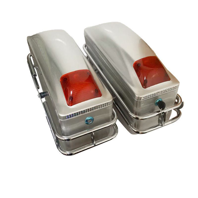 Plata par de cajas laterales con luces