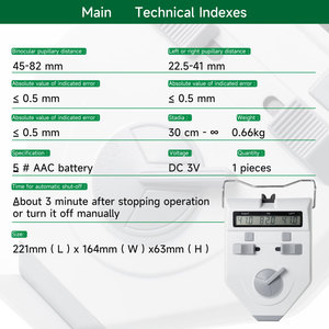 Aist Optics High-precision <b>Optical</b> <b>Instruments</b> LY-9ATC Automatic <b>Optical</b> Pupillometer Digital Pd Meter for Sale - Product Image 6