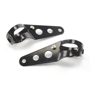 Soporte de Faro Modificado de Aleación de Aluminio para Motocicletas, Característica Clave en Sistemas de Carrocería - Product Image 1