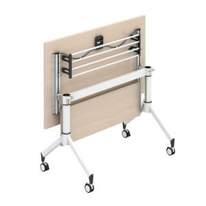 Pieds de table pliants modulaires ergonomiques en plastique avec support pour ordinateur portable et tapis de souris, angle réglable pour le télétravail ou le gaming à domicile/bureau - Product Image 5