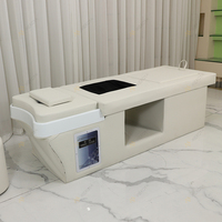 Chaise de lavage multifonctionnelle pour salon de coiffure, lit moderne thaïlandais avec massage électrique, lit de spa pour shampooing avec bain de pieds