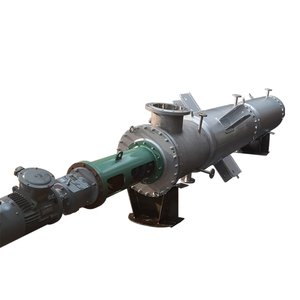 bibo HXCHEM Evaporador de película limpiadora agitada con raspador centrífugo de PTFE, con rodamiento de motor de acero inoxidable, 220/380V, para etanol y alimentos, de alta resistencia - Product Image 4
