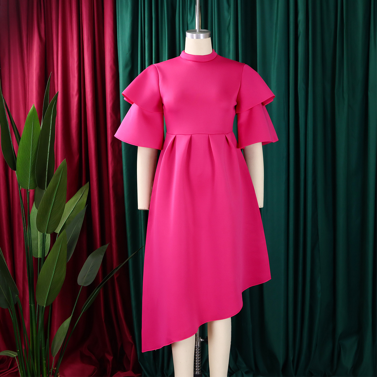 open lace back dress 2022 Summer Dresses for Women Short 1950s Retro Vintage Cocktail Party   Mega Mart Center