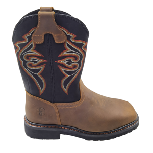 Bottes de sécurité en cuir véritable Gaomi Eyang, antidérapantes, résistantes à l'huile, à tube long, style cowboy, toutes <span class=keywords><strong>saisons</strong></span> - Product Image 1