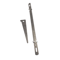 Attache plate Spot Stock X avec goupille à tête ronde et attache à clip pour accessoires de systèmes de coffrage américains, européens et coréens