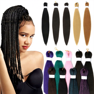 Perruque européenne et américaine, tresses faciles en fibre chimique, grandes tresses, résistantes à la chaleur, douces, tresses africaines, cheveux au crochet - Product Image 1
