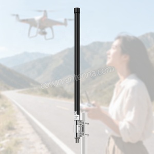 Tùy chỉnh không thấm nước ngoài trời Omni tăng cao 3.5dBi 5dBi 6dBi 7dBi 8dBi 9dBi 10dBi 11dBi 12dBi 2.4G Wifi Ăng Ten sợi thủy tinh - Product Image 1