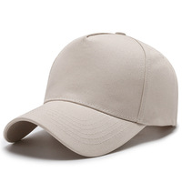 Gorra de Béisbol de Algodón Transpirable con Visera Curva Estructurada de 5 Paneles, con Logotipo Personalizado Bordado e Impreso, Servicio OEM ODM al por Mayor