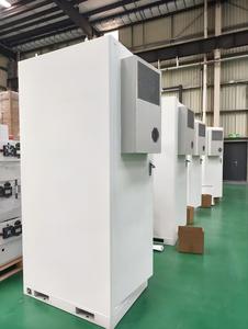 Armoire de stockage de batteries en acier inoxydable blanc, armoire de télécommunications extérieure, coffret de rack, certifié CE, <span class=keywords><strong>extincteur</strong></span> - Product Image 4