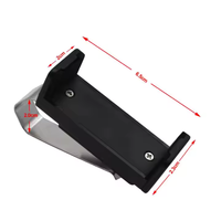 Clip de télécommande de porte de garage réglable 47-70mm support de voiture pare-soleil avec support de montage à code fixe
